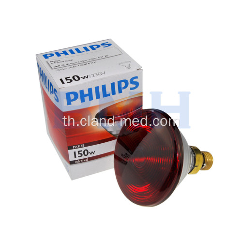 PHILIPS PAR 38 IR สีแดง 150W 230V E27